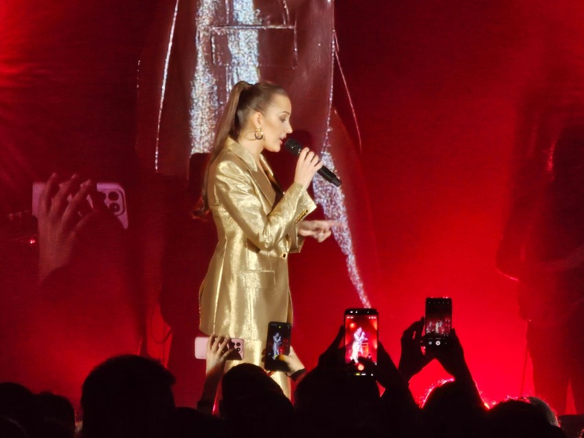 Žika Jakšić na koncertu Aleksandre Prijović