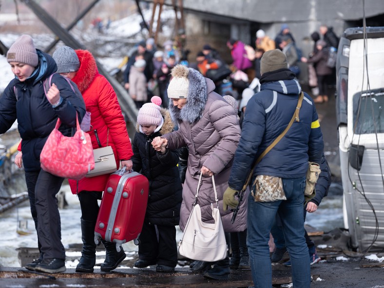 Ukraina, Irpień Fot. Maksymilian Rigamonti