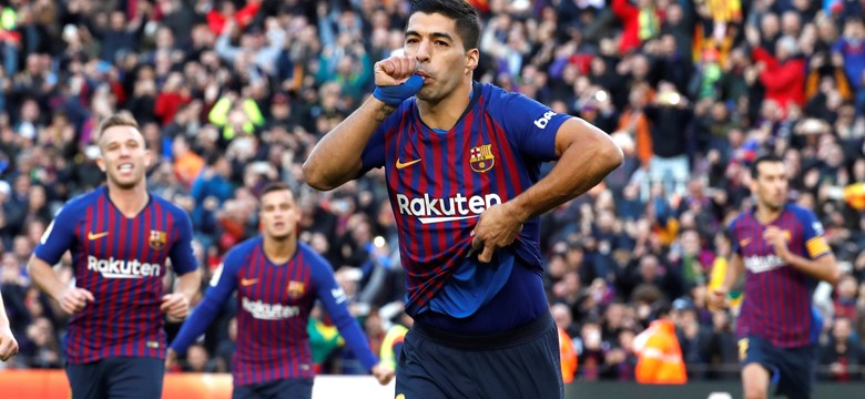 Liga hiszpańska: Popis Barcelony, trzy gole Luisa Suareza, Real zmiażdżony w El Clasico