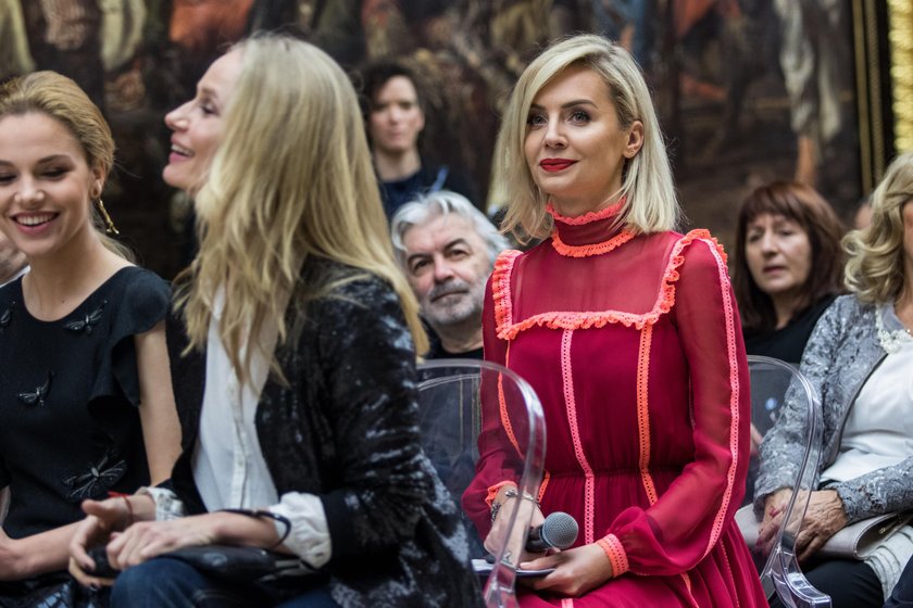 Agnieszka Woźniak-Starak na konferencji "Belle Epoque"