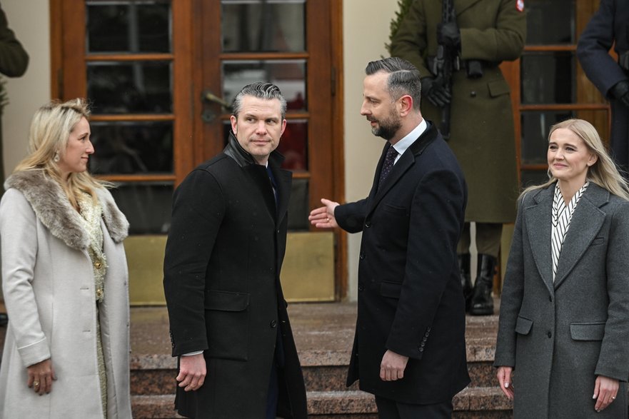 Pete Hegseth oraz Władysław Kosiniak-Kamysz