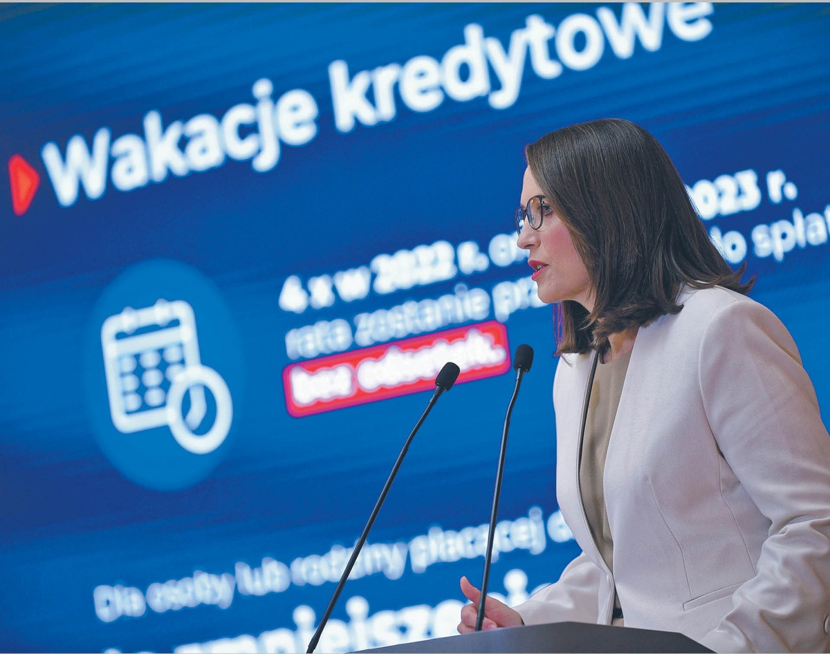 Magdalena Rzeczkowska, minister finansów