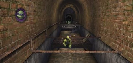 Screen z gry "TMNT - Wojownicze Żółwie Ninja"