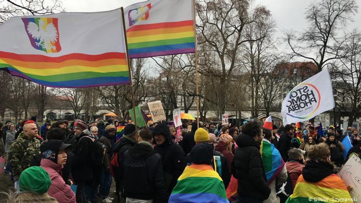 Niemcy. W Berlinie odbył się protest przeciwko "Strefom bez LGBT" w Polsce