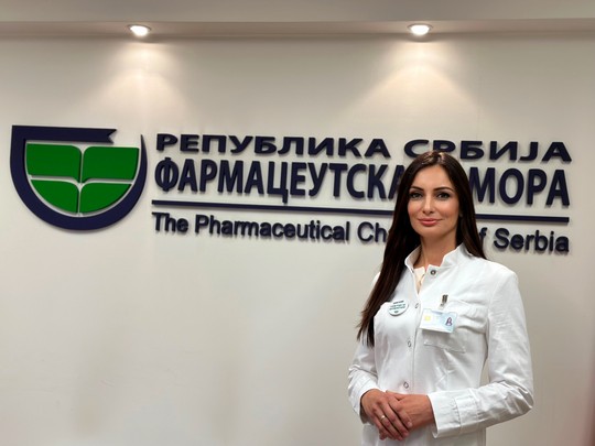 Kristina Kovačević, specijalista farmacije Farmaceutske komore Srbije