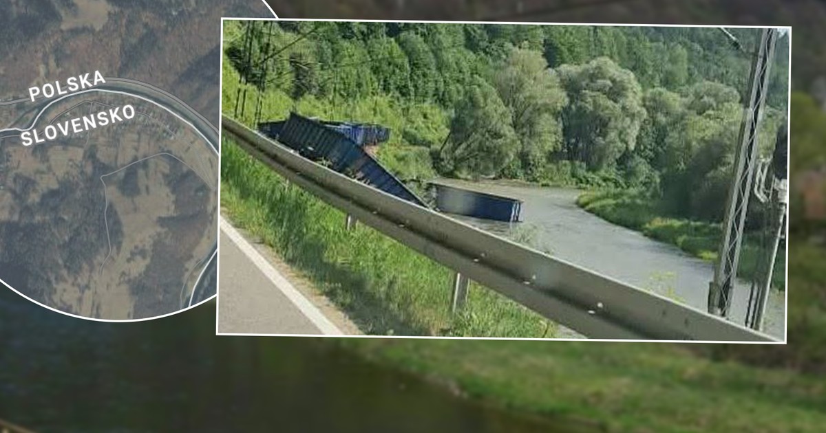 Wykolejenie pociągu w Małopolsce: Część wagonów w rzece!