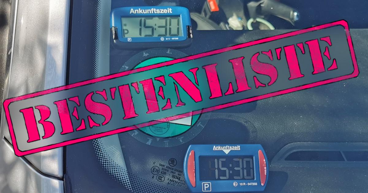 Needit Park Micro Elektronische Parkscheibe (Zulassung vom