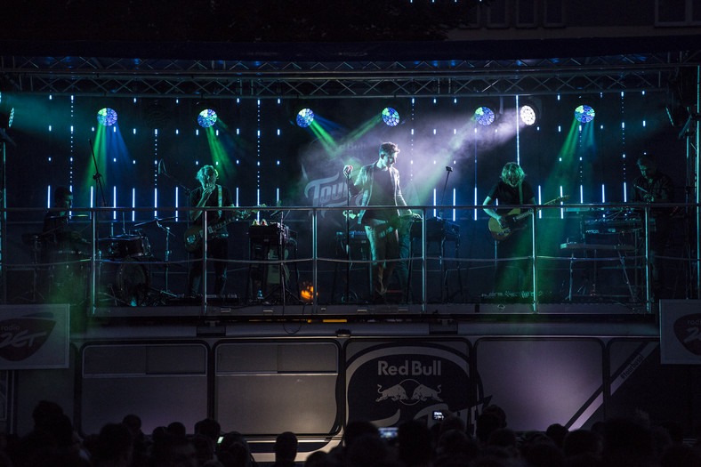 Red Bull Tour Bus: Dawid Podsiadło w Gliwicach (fot. Piotr Pytel)