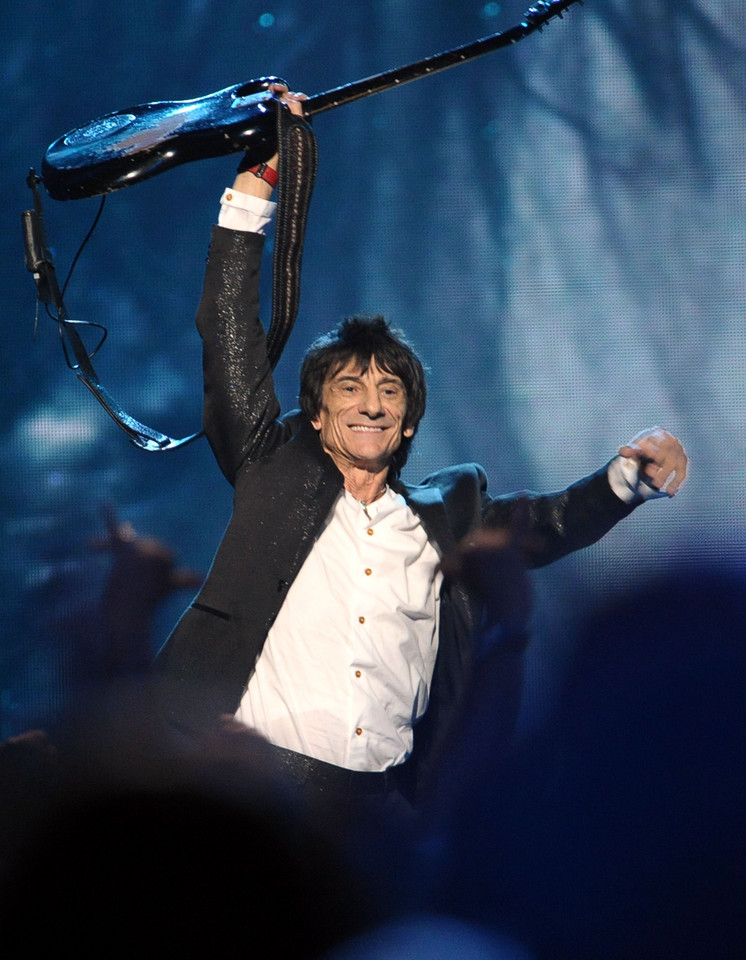 Ronnie Wood w 2012 roku (fot. Getty Images)