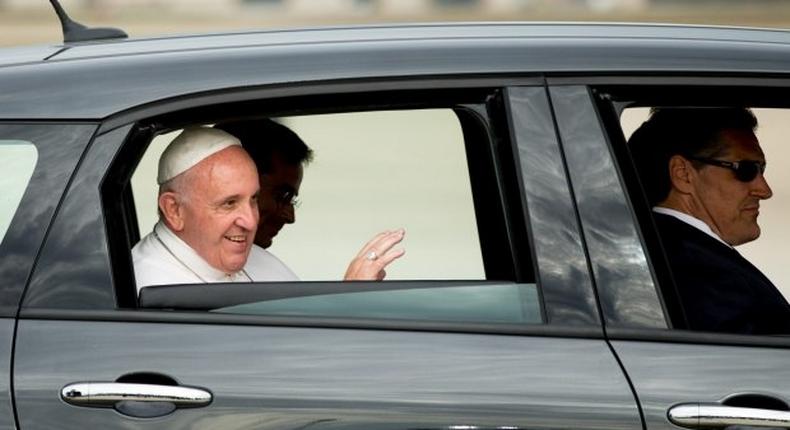 Fiat used by Pope Francis to be auctioned in Philadelphia.