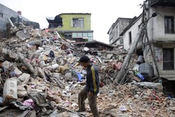 Nepal, trzęsienie ziemi