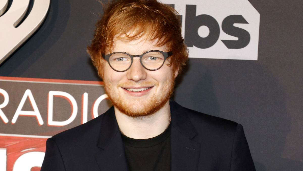 Ed Sheeran podarował obraz w stylu Jacksona Pollocka. Cel jest szczytny