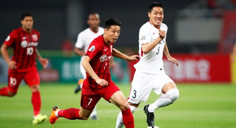 Shanghai SIPG's Wu Lei has been linked with a move to England's Wolverhampton Wanderers.