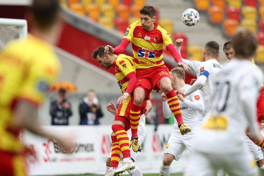 Ekstraklasa piłkarska: Jagiellonia - Korona 0:0