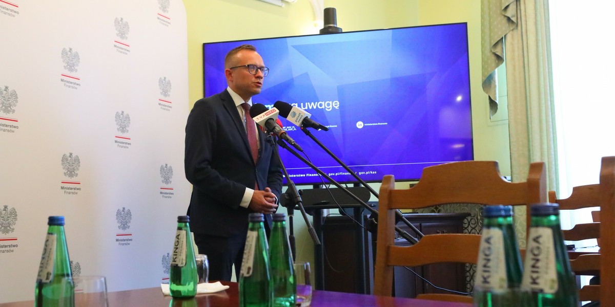 Wcieminister finansów Artur Soboń