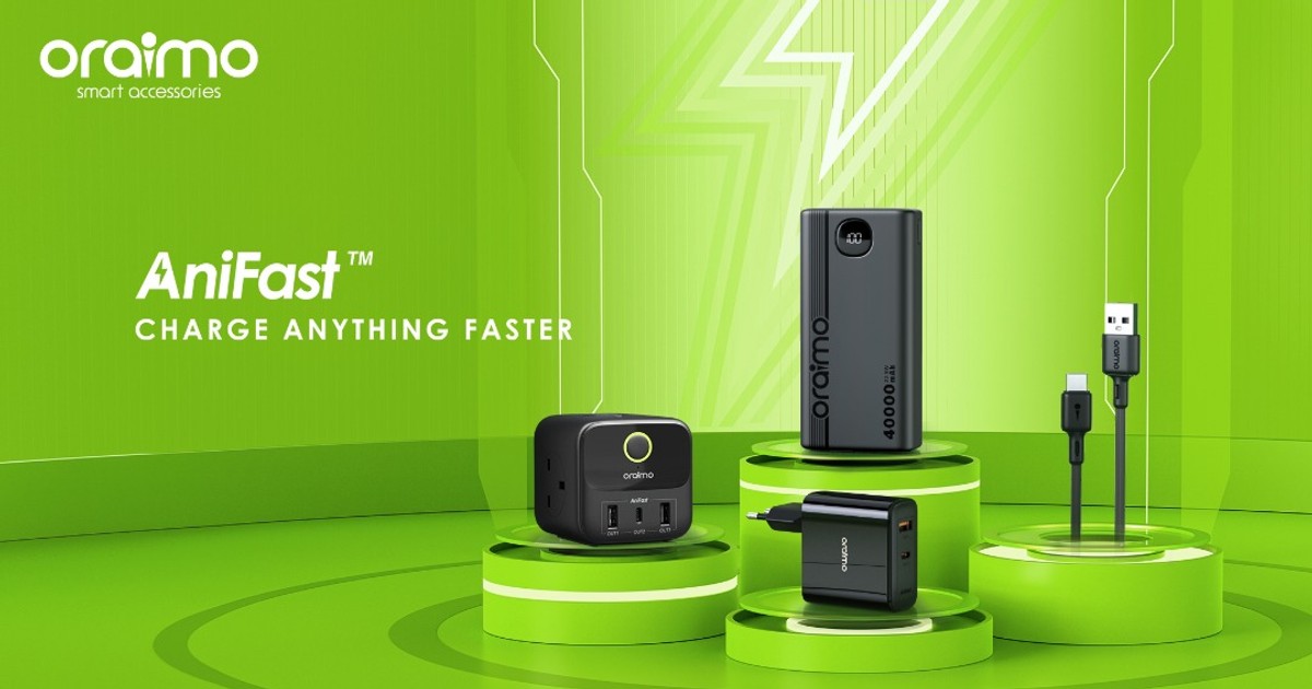 Oraimo launches exclusive smart charging technology - AniFast Series - Vimarsana News