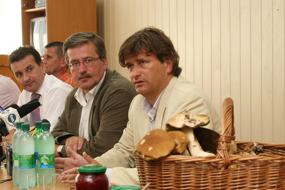 Bronisław Komorowski i Janusz Palikot