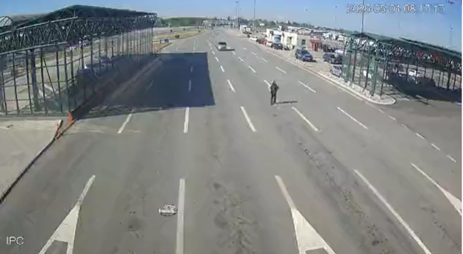 Granični prelaz sa Mađarskom, Horgoš: Nijedno vozilo!