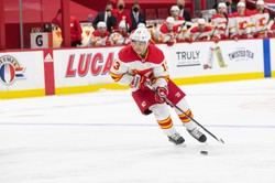 Liga NHL. Johnny Gaudreau z dwoma golami i asystą