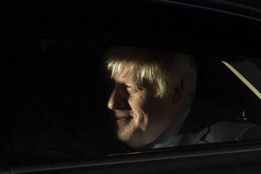 Boris Johnson, premier Wielkiej Brytanii, opuszcza parlament po serii przegranych głosowań. Londyn, 4 września 2019 r.