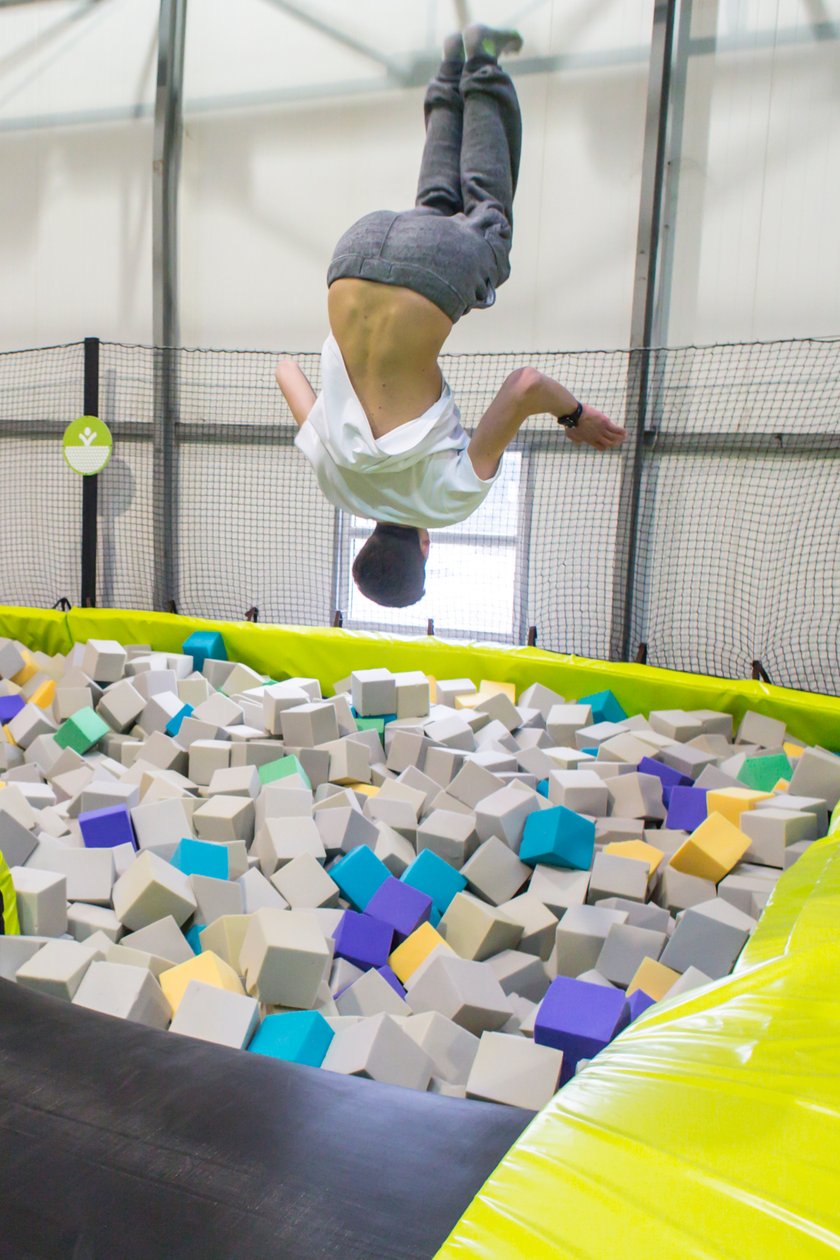 Pierwszy park trampolin w Poznaniu już działa