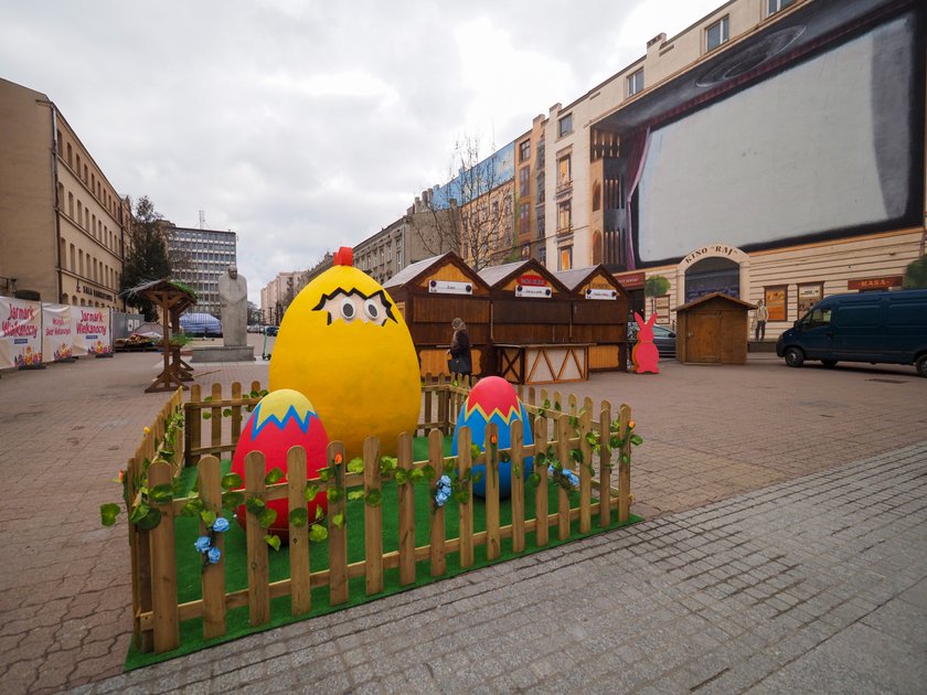 Wielkanocny jarmark na Piotrkowskiej