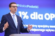 Mateusz Morawiecki prezentuje program Niskie Podatki