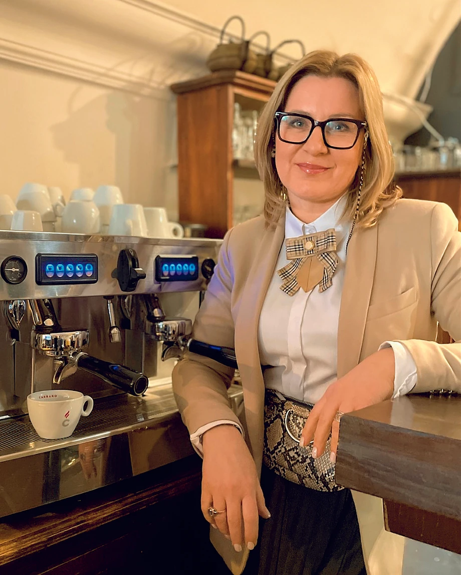 Eliza Ceglarska, właścicielka kawiarni Akwarela Cafe w Lublinie