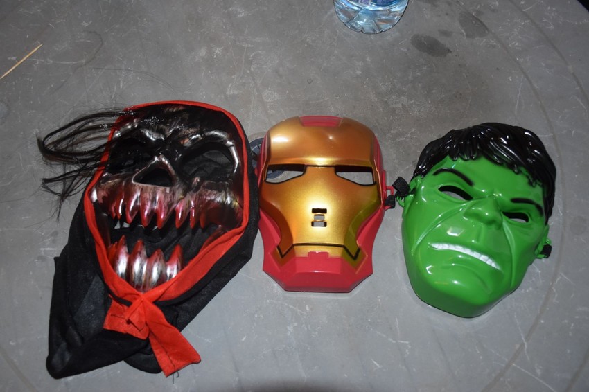 Maske zaplenjene u štek - stanu u Budvi