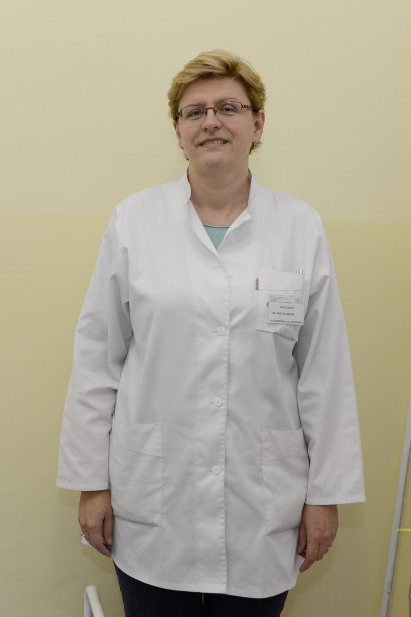 ek. med. Izabella Dębicka (50 l.), specjalista chorób płuc i onkologii klinicznej