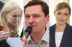 Dziennikarze na widelcu KRRiT. Olejnik prowokacyjnie się pochyla, Tadla przerywa. ZDJĘCIA