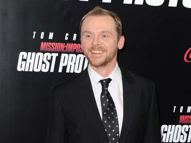 7. Simon Pegg