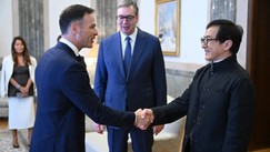 Aleksandar Vučić i Džeki Čen