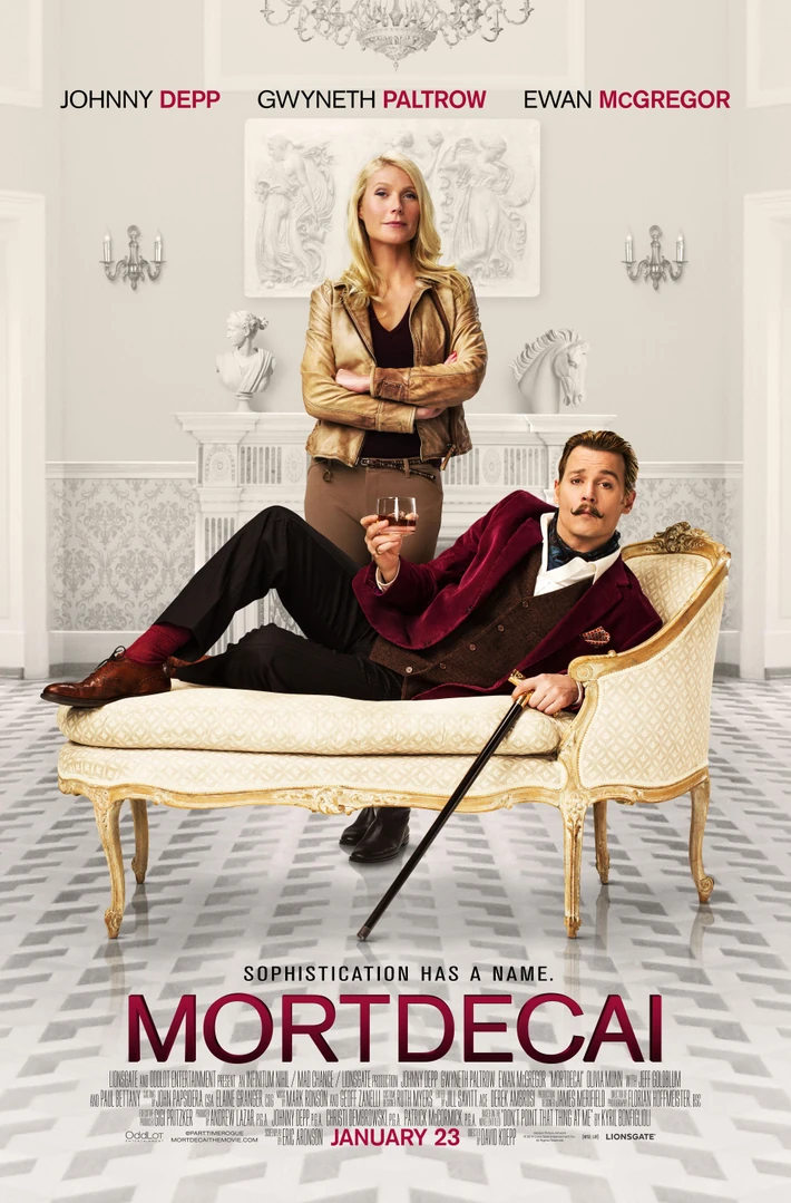 10. Bezwstydny Mortdecai