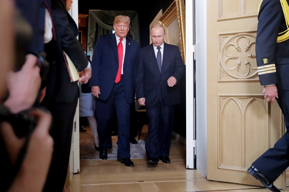 Donald Tramp i Vladimir Putin u Helsinkiju 16. jula 2018.
