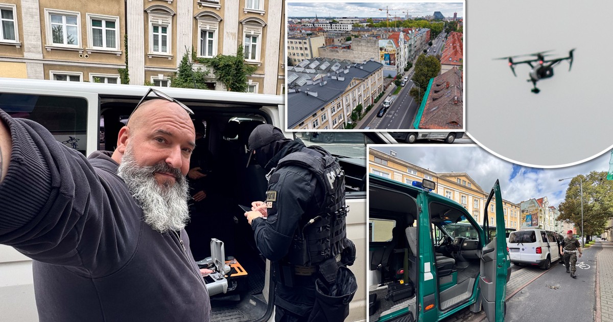 Latałem dronem blisko jednostki wojskowej. Nagle stało się to