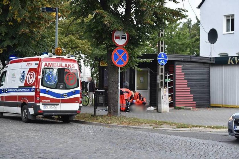 Leszno: śmierć mężczyzny przed przychodnią