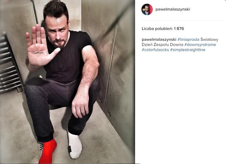 Paweł Małaszyński na Instagramie