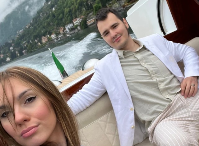 Aleksa Balašević sa suprugom