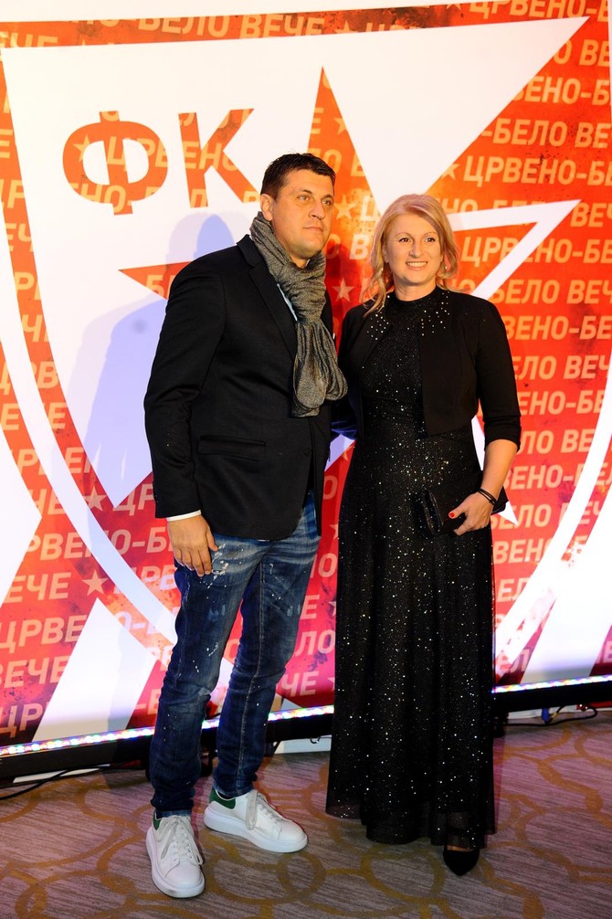Vladan Milojević sa suprugom
