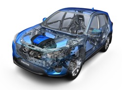 Mazda CX-5 we Frankfurcie