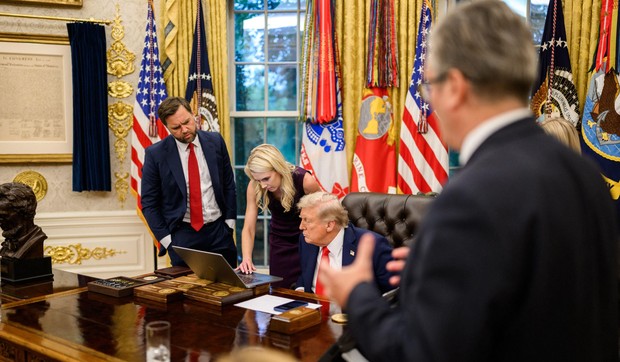 Donald Tramp i Natali Harp