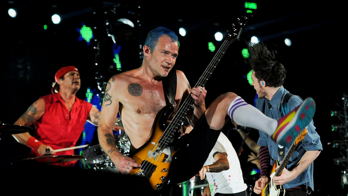 Red Hot Chili Peppers na Impact Festival 2012 (fot. Artur Rawicz/Onet)