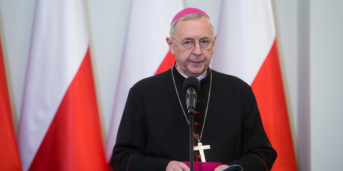 Przewodniczący Episkopatu Polski abp Stanisław Gądecki. 