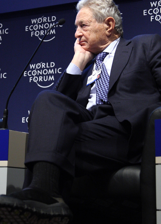 George Soros, założyciel Soros Fund Management LLC, Davos, 27. stycznia 2011 r.