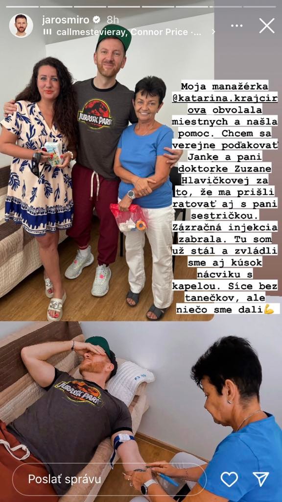 Mira Jaroša museli ratovať doktorka a zdravotná sestra.