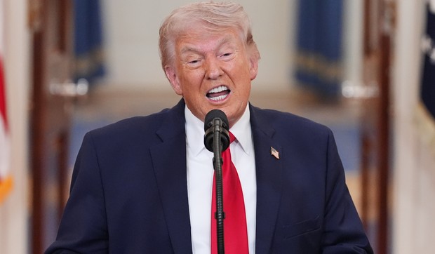 Donald Tramp u obraćanju naciji