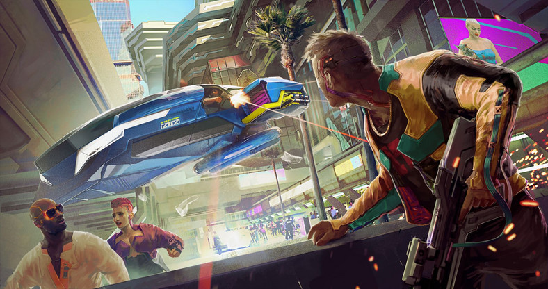 Cyberpunk 2077 - grafiki koncepcyjne CD Projektu RED