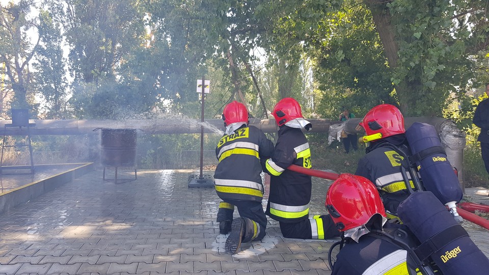 Szczecin: spełnili marzenie chorego na białaczkę Kuby. "Bycie strażakiem to największy honor"