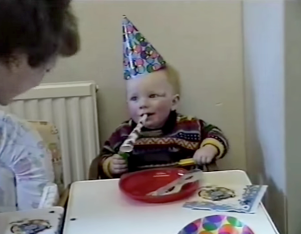 Ed Sheeran, gdy był słodkim bobasem